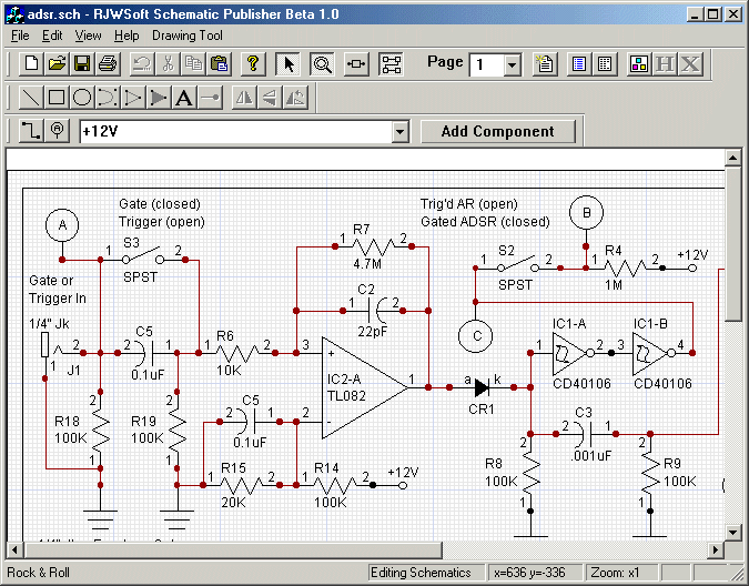 Screenshot from the Schematic Publisher program by Ray Wilson Picture is courtesy of: Ray Wilson