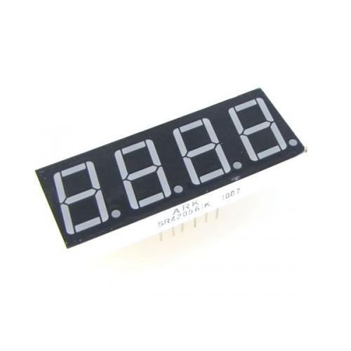 Image of a 4 digit 7 segment led display.